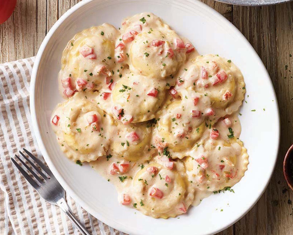 Order Lobster Ravioli food online from Carrabba's store, Fayetteville on bringmethat.com