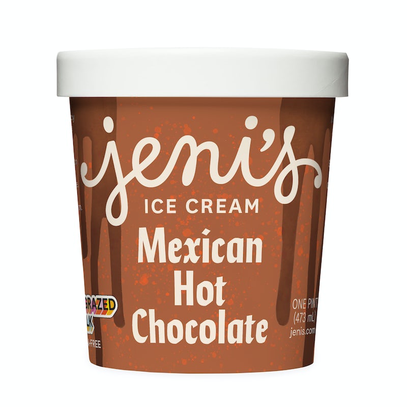 Order Mexican Hot Chocolate Pint food online from Jeni Splendid Ice Cream store, Washington on bringmethat.com