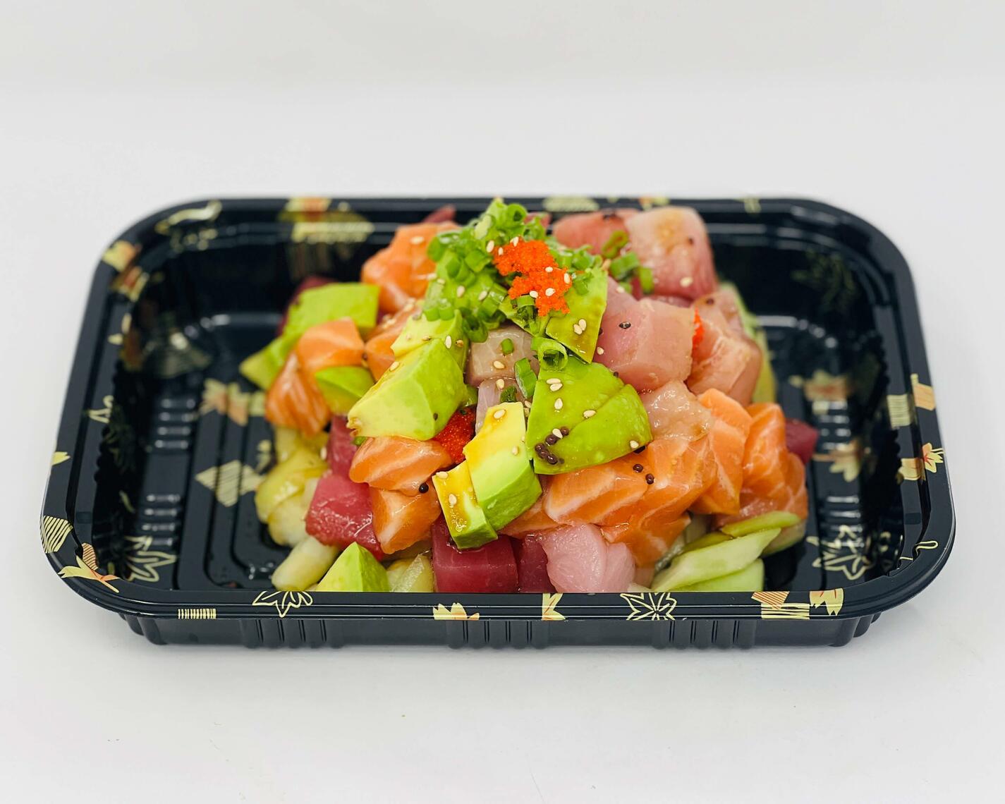 Order Sashimi Salad food online from Mad Fish Sushi & Hibachi Grill store, Summerville on bringmethat.com