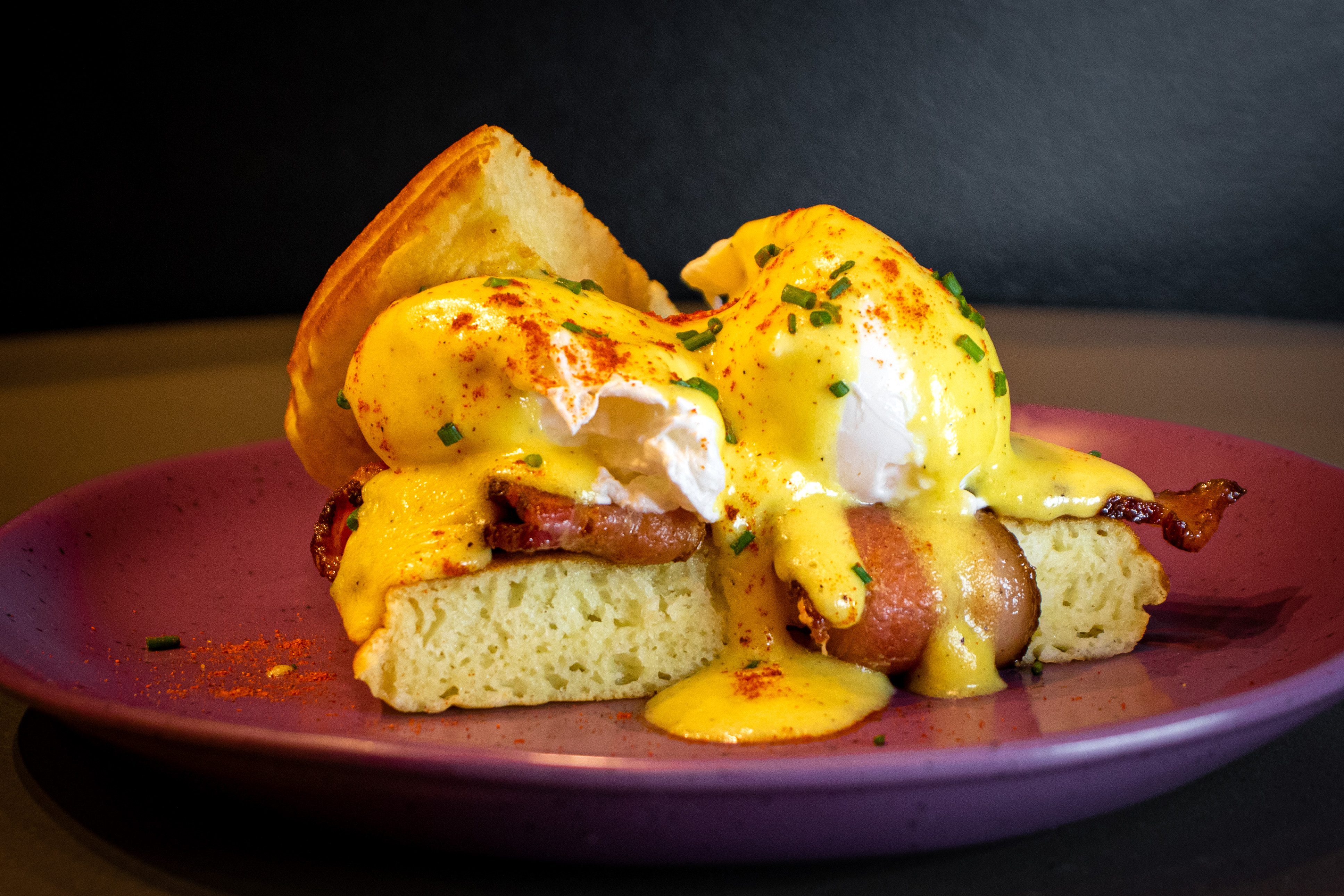 Order Cheese Bacon & Poached Egg food online from Origin Coffee Lab & Kitchen store, Arlington on bringmethat.com