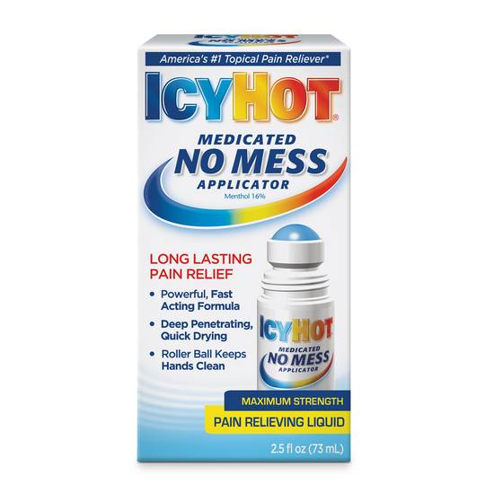 Order Icy Hot Pain Relieving Liquid Roll-On Maximum Strength (2.5 oz) food online from Rite Aid store, Mount Vernon on bringmethat.com
