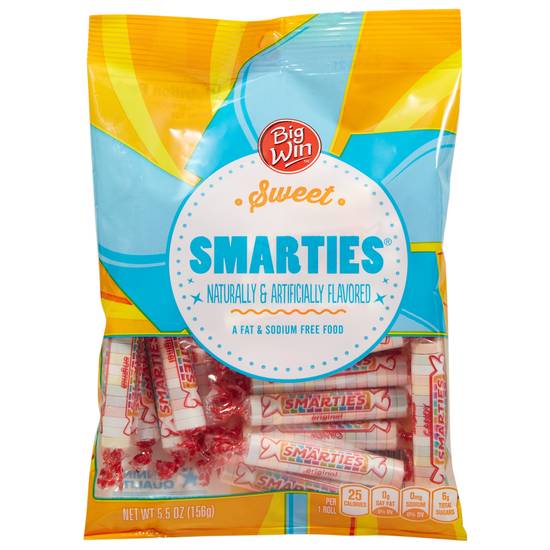 Order Big Win Smarties (5.5 oz) food online from Rite Aid store, Eugene on bringmethat.com