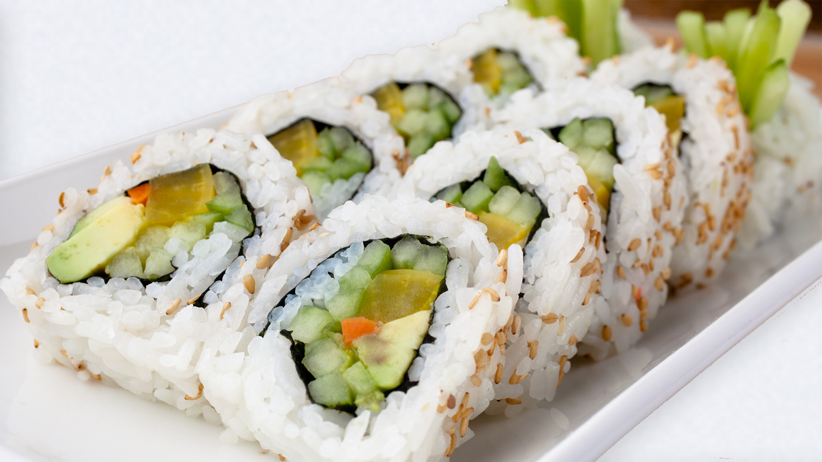 Order Vegetable Roll food online from Sansai Japanese Grill store, Burbank on bringmethat.com