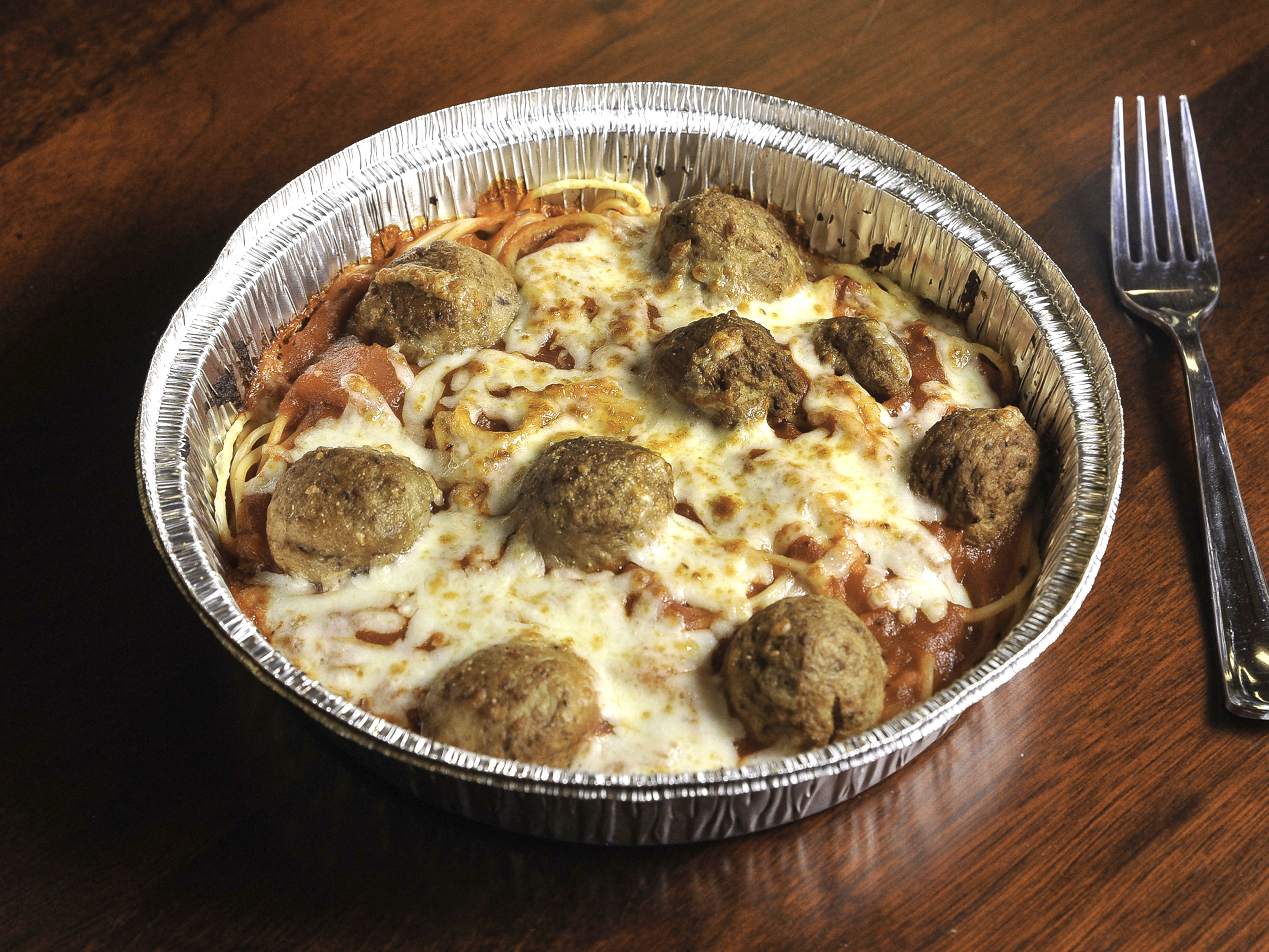 Order Spaghetti food online from B & B Pizza store, Griffin on bringmethat.com