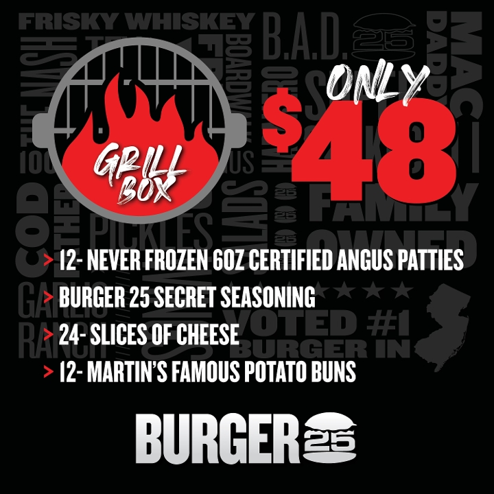 Order Grill Box food online from Burger 25 store, Toms River on bringmethat.com