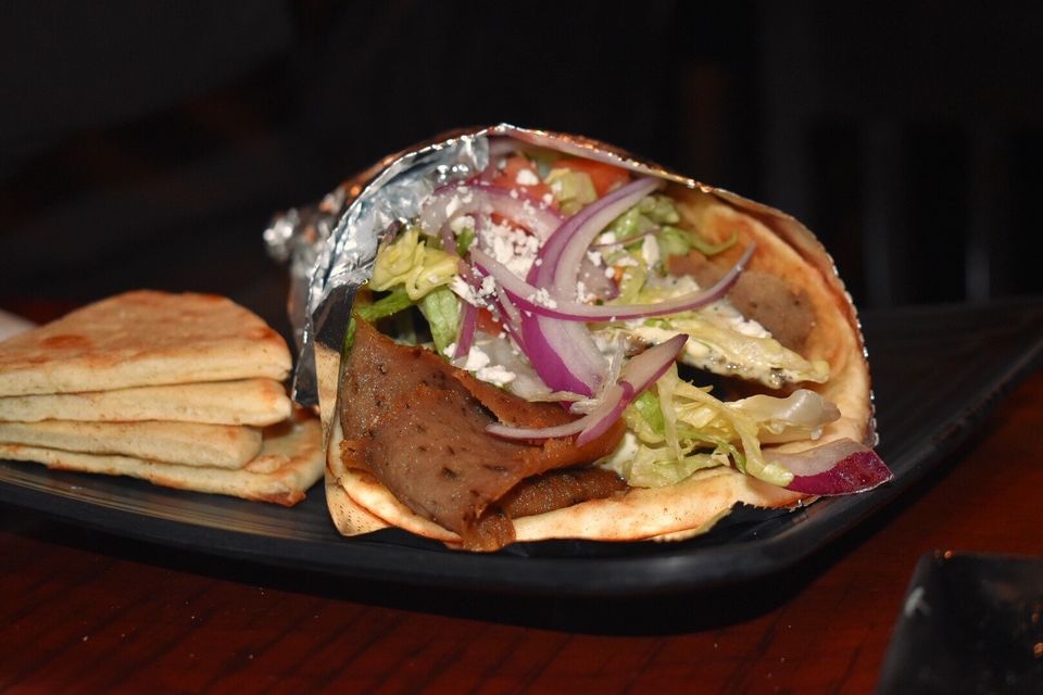 Order Souvlaki Gyro Sandwich food online from Koble Grill store, Westerville on bringmethat.com