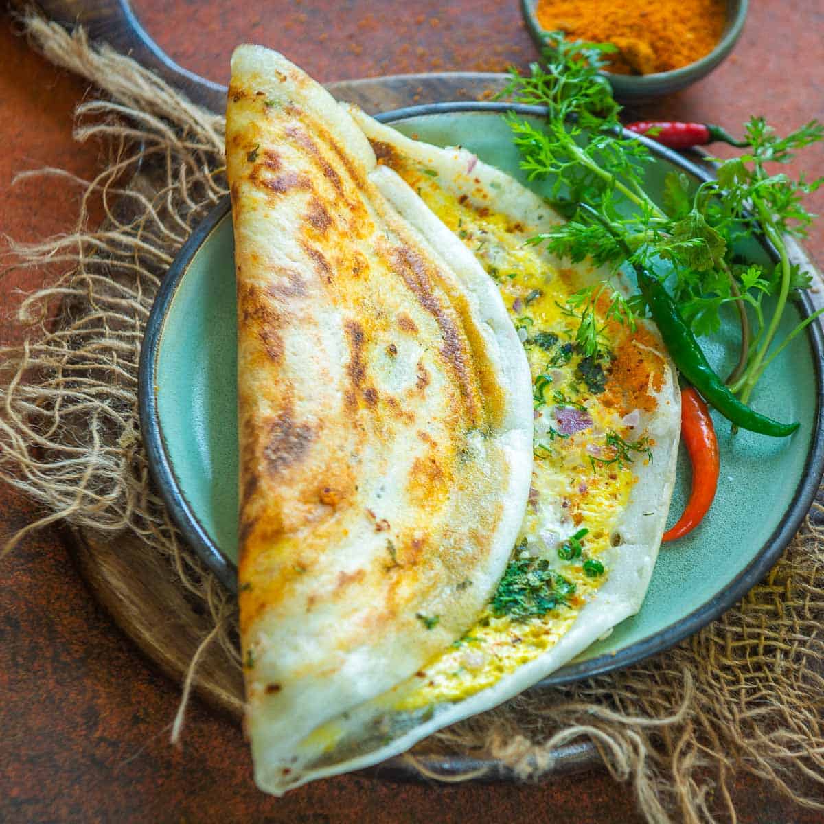 Order Egg Dosa food online from Baisakhi Dhaba store, Tempe on bringmethat.com