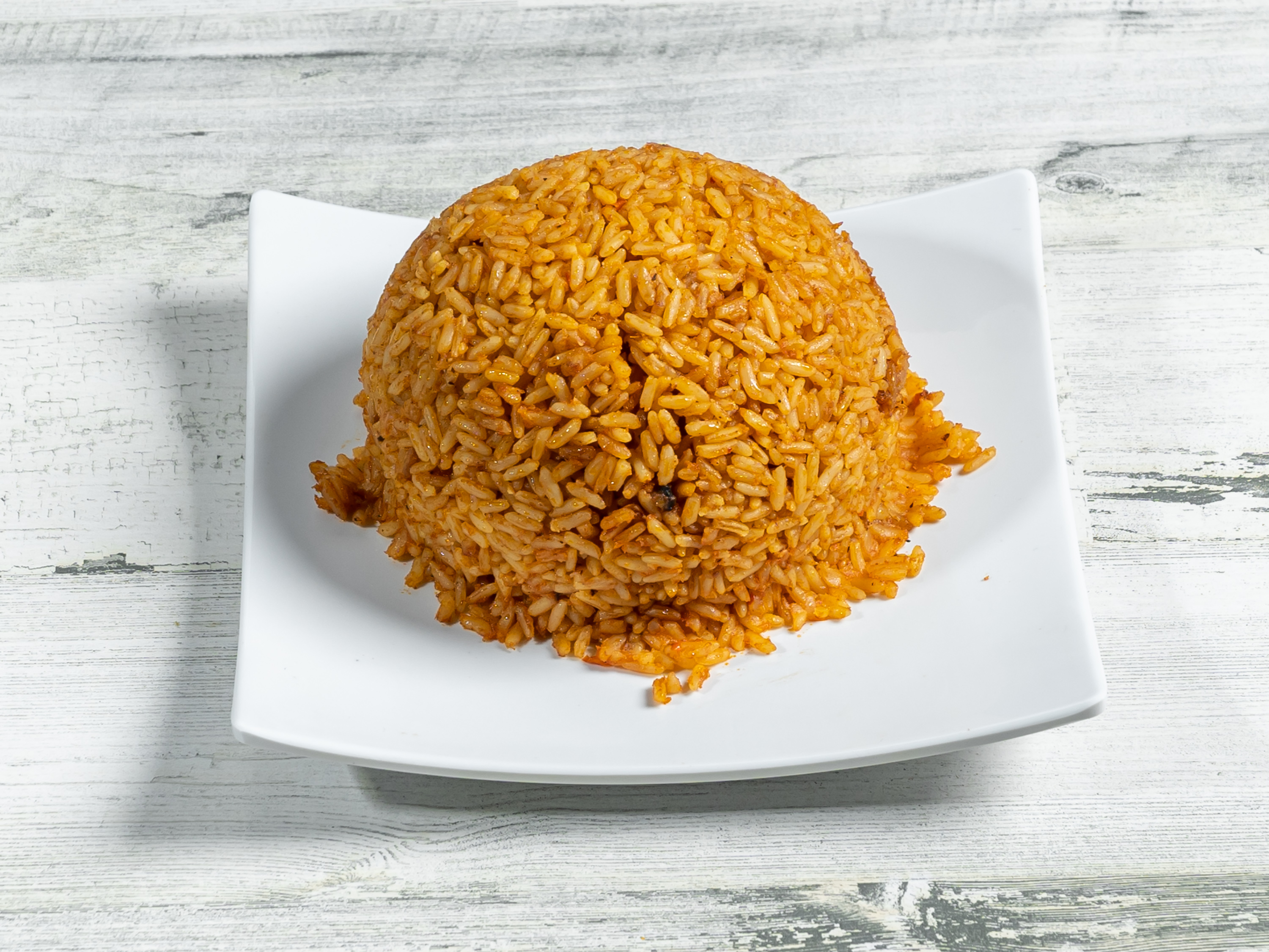 Order Jollof rice and Beef food online from Aso Rock African Restaurant store, Dallas on bringmethat.com