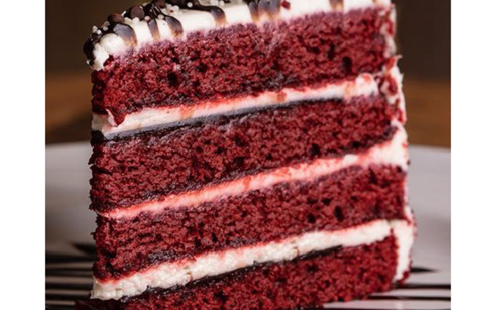 Order Red Velvet Cake - Dessert food online from Russo New York Pizzeria store, Houston on bringmethat.com