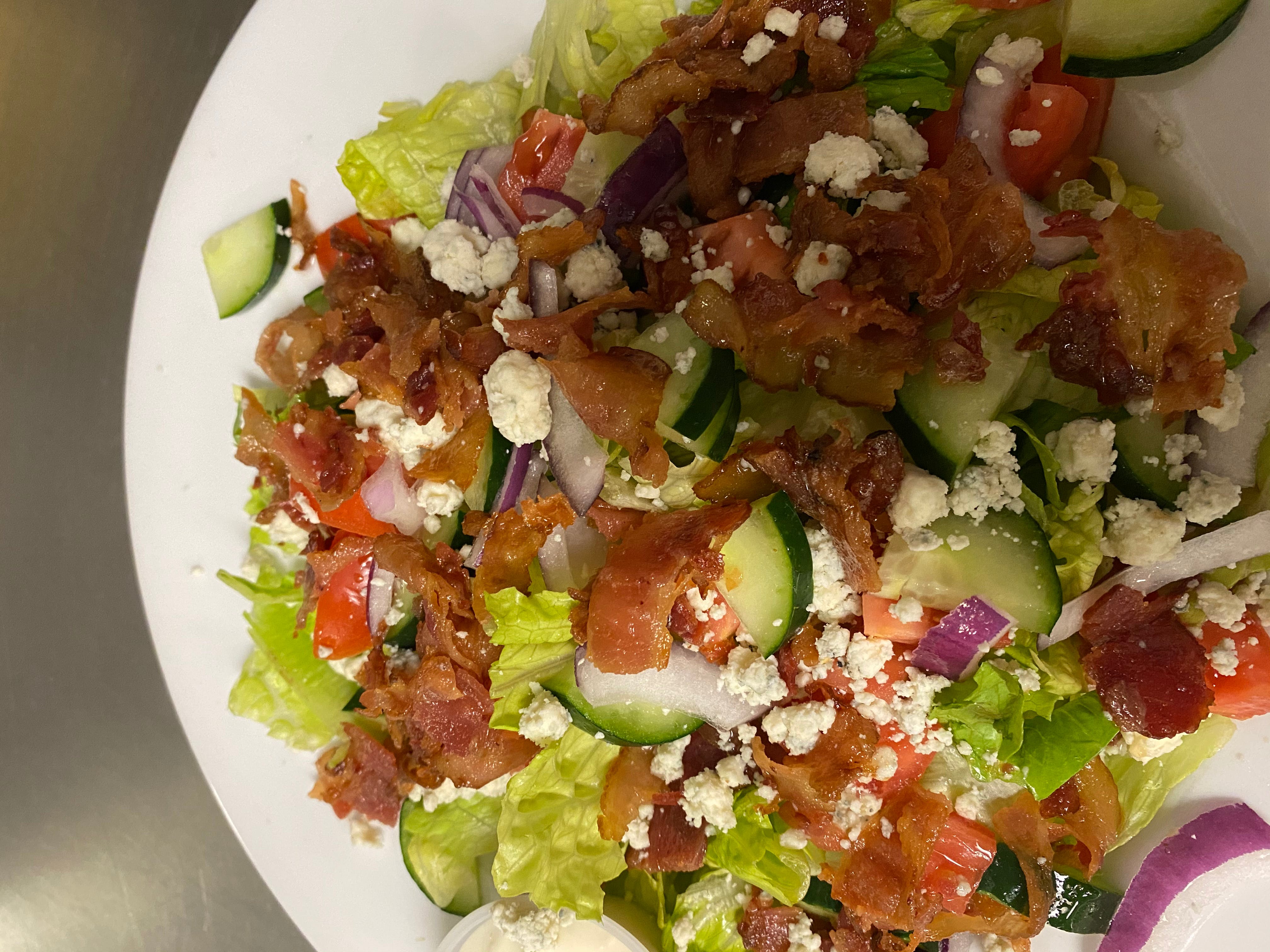Order BLT Salad - Salad food online from Pizza Nation store, Las Vegas on bringmethat.com
