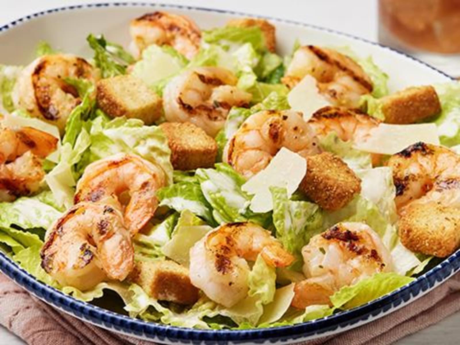Order Classic Caesar Salad With Grilled Shrimp food online from Red Lobster store, Winston Salem on bringmethat.com