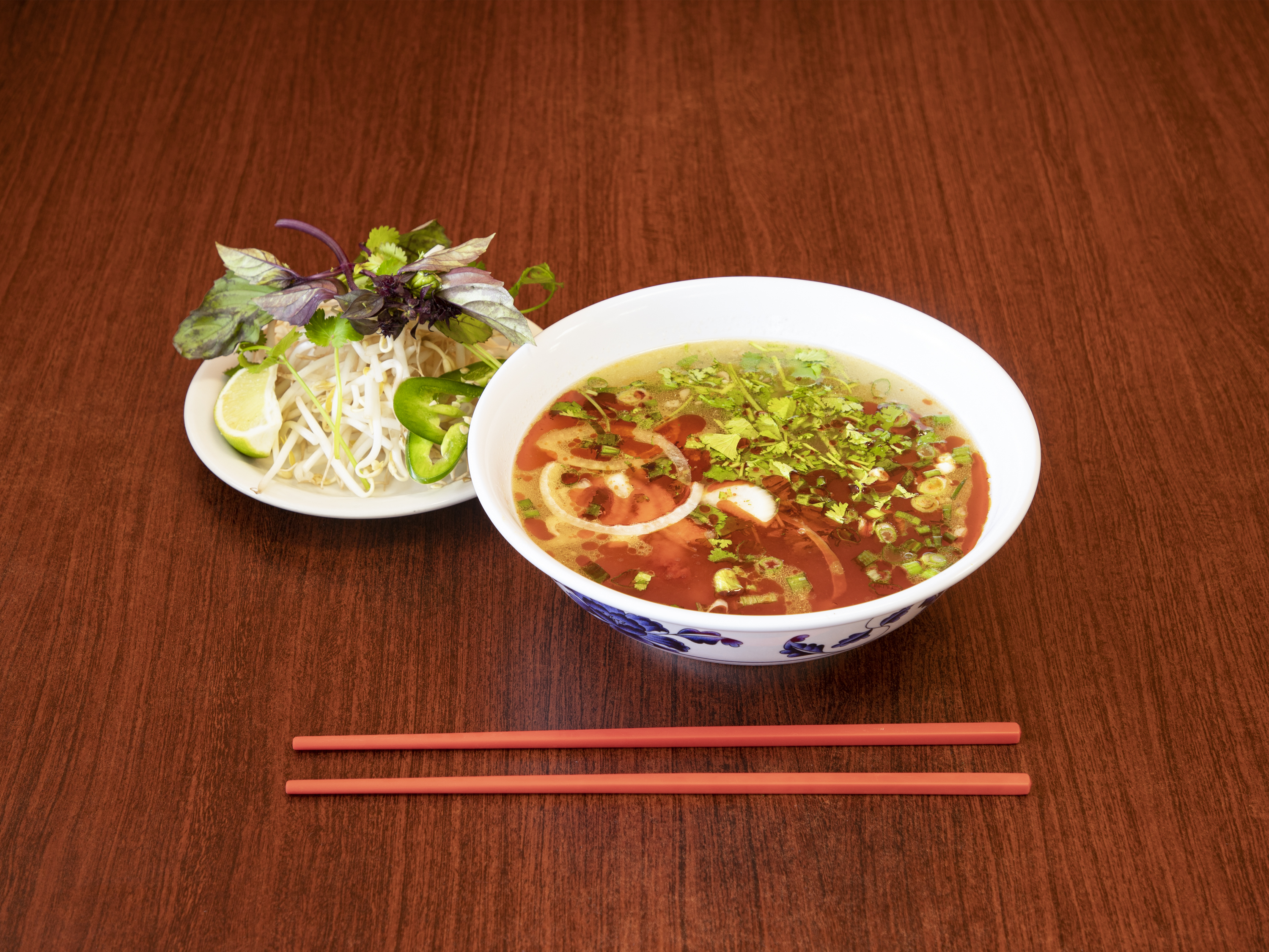 Order 43. Spicy Beef Noodle Soup food online from Pho 9 store, West Jordan on bringmethat.com