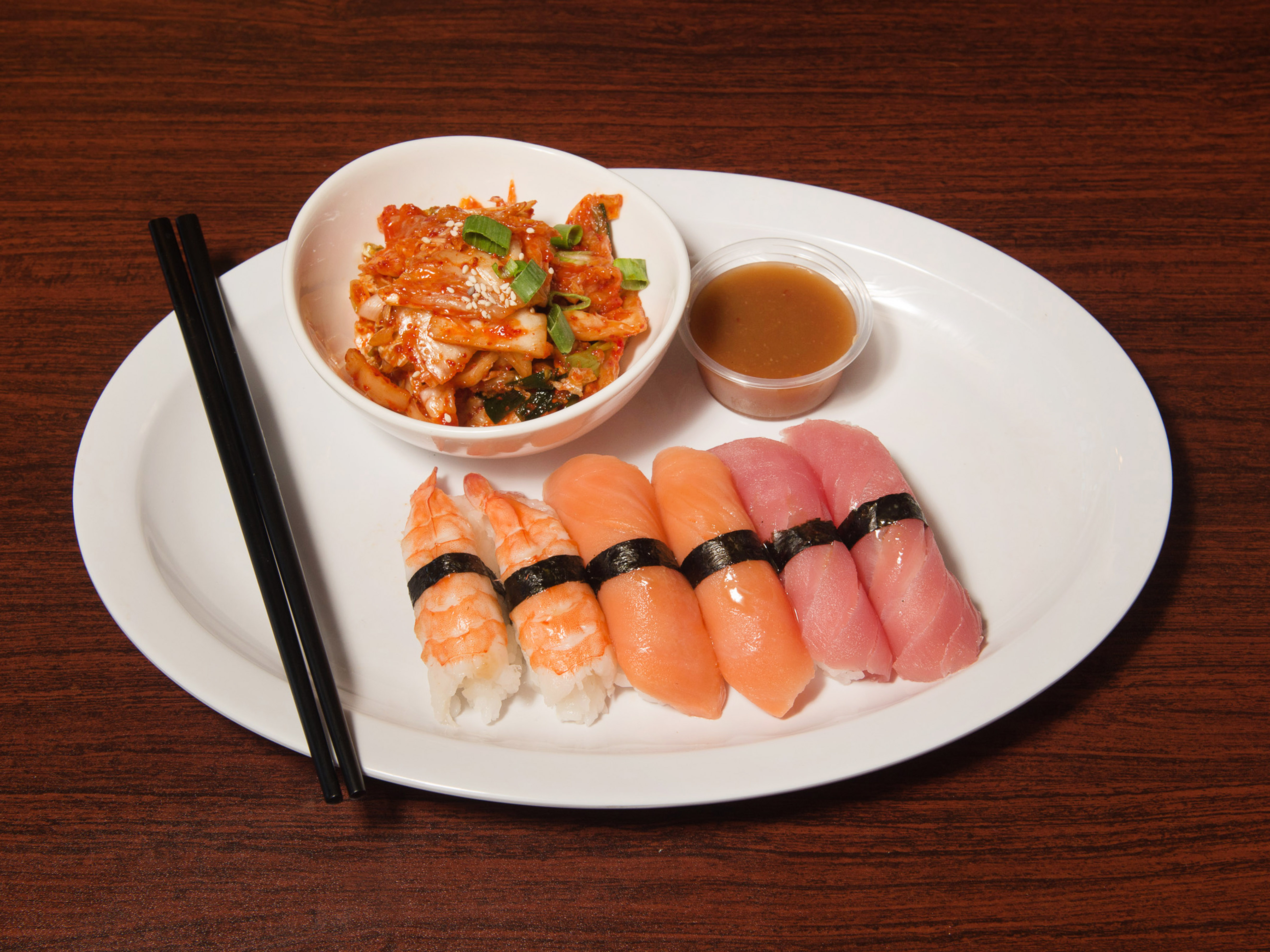 Order Korean Busan Sushi Tray food online from Asiana Foods store, Fort Collins on bringmethat.com