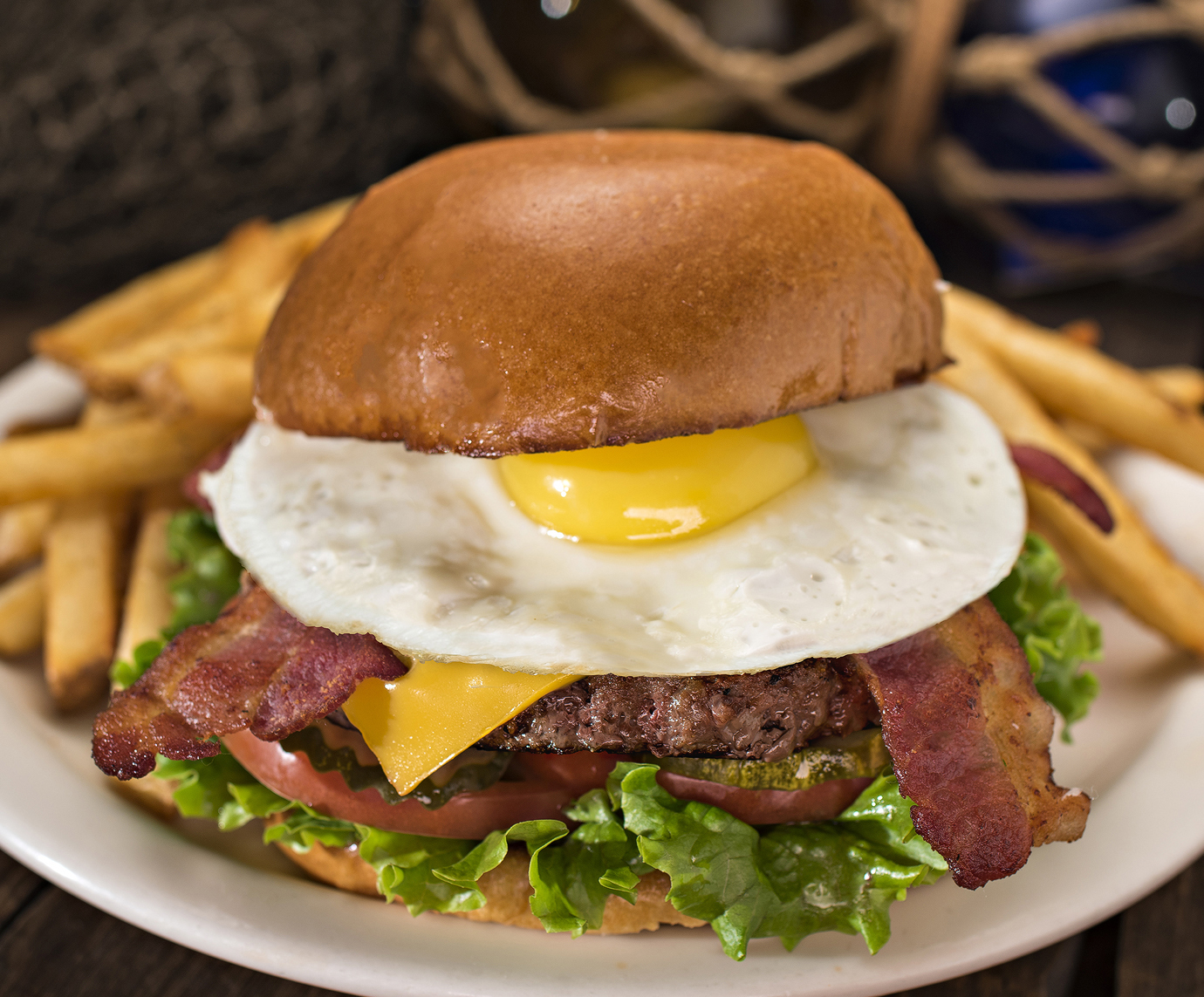 Order Bubba's Burger food online from Huckleberry store, Modesto on bringmethat.com