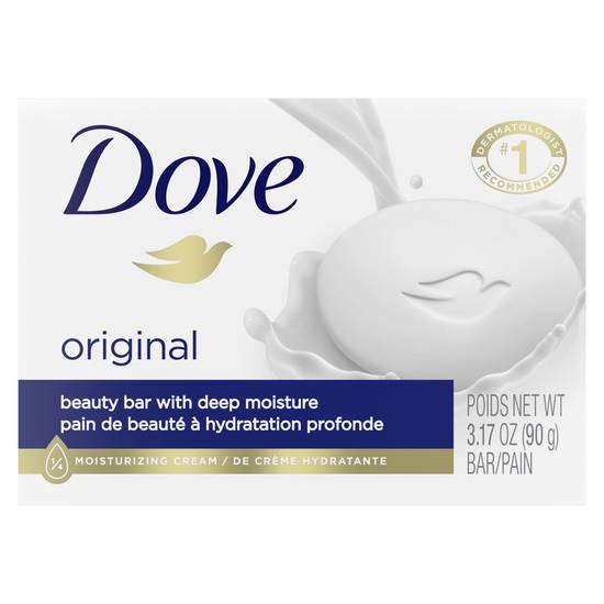 Order Dove Beauty Bar Original Gentle Skin Cleanser food online from Exxon Food Mart store, Port Huron on bringmethat.com
