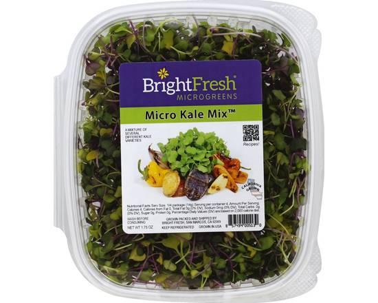 Order Bright Fresh · Micro Kale Mix (1.8 oz) food online from Safeway store, Alamo on bringmethat.com
