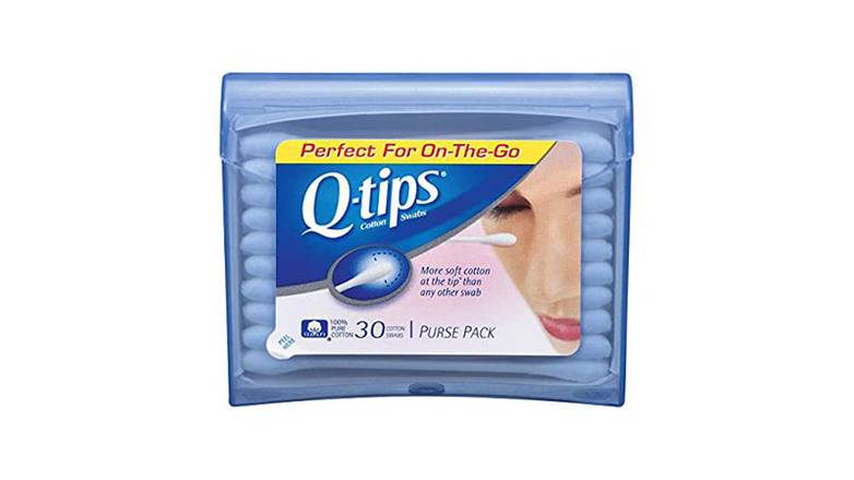 Order Q-Tips Swabs Purse - Pack Of 4 food online from Anderson Convenience Markets #140 store, Omaha on bringmethat.com