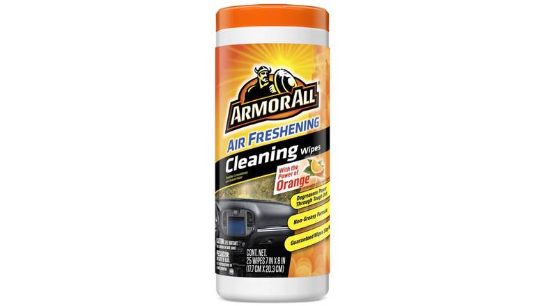 Order Armor All Orange Air Freshening Car Cleaning Wipes - 25 Count food online from Trumbull Mobil store, Trumbull on bringmethat.com