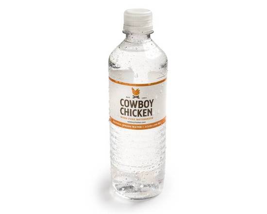 Order Bottled Water food online from Cowboy Chicken store, Dallas on bringmethat.com