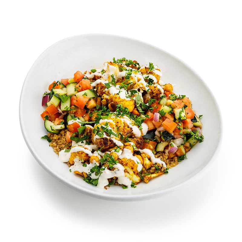 Order Cauliflower Chickpea Shawarma Bowl [gf] food online from Native Foods store, Chicago on bringmethat.com