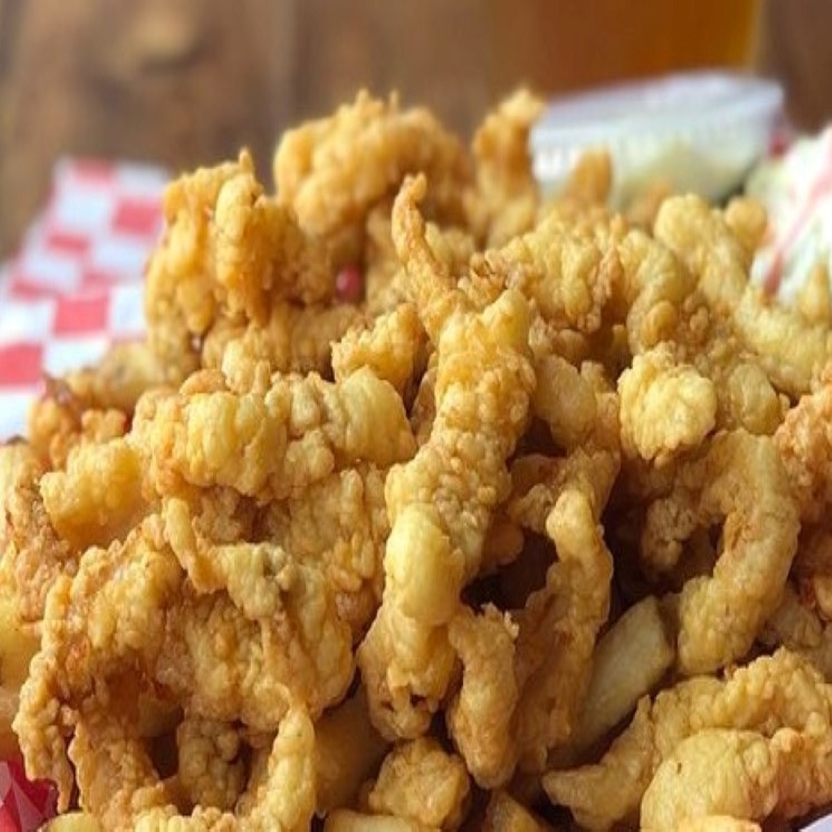 Order Side of Clamstrips food online from Pete's Seafood And Sandwich store, San Diego on bringmethat.com