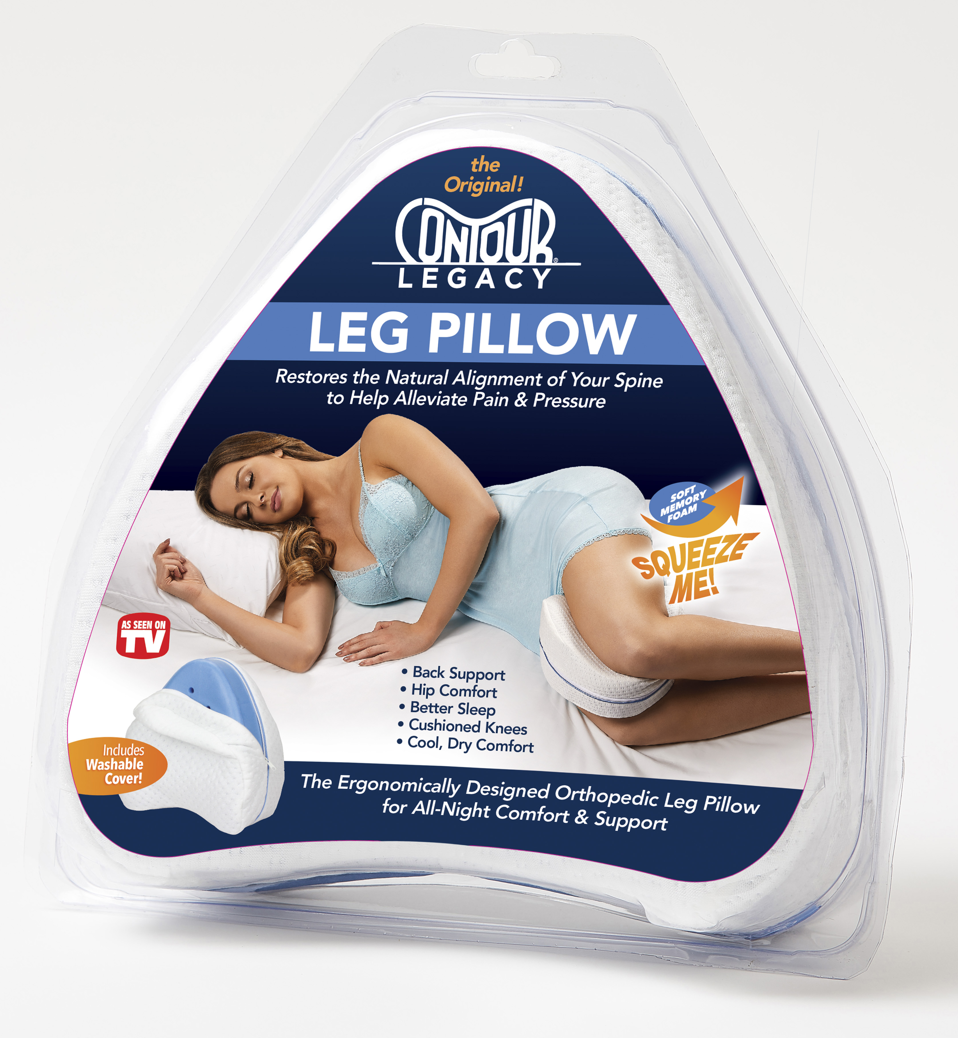 Order As Seen On TV Contour Legacy Leg Pillow food online from Rite Aid store, MILLER PLACE on bringmethat.com