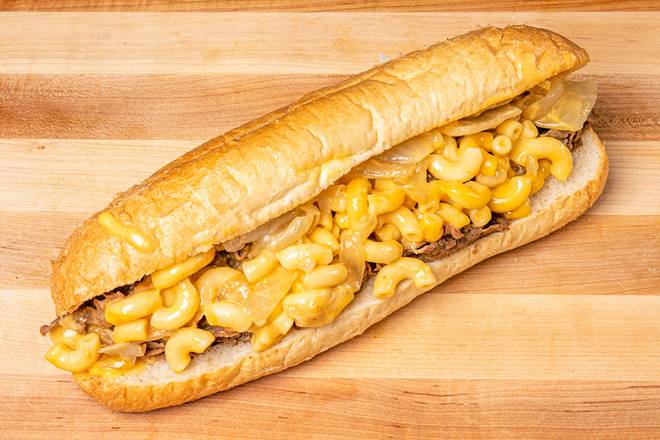 Order Mac n' Cheesesteak food online from Fatties Philly Cheesesteaks store, Roswell on bringmethat.com