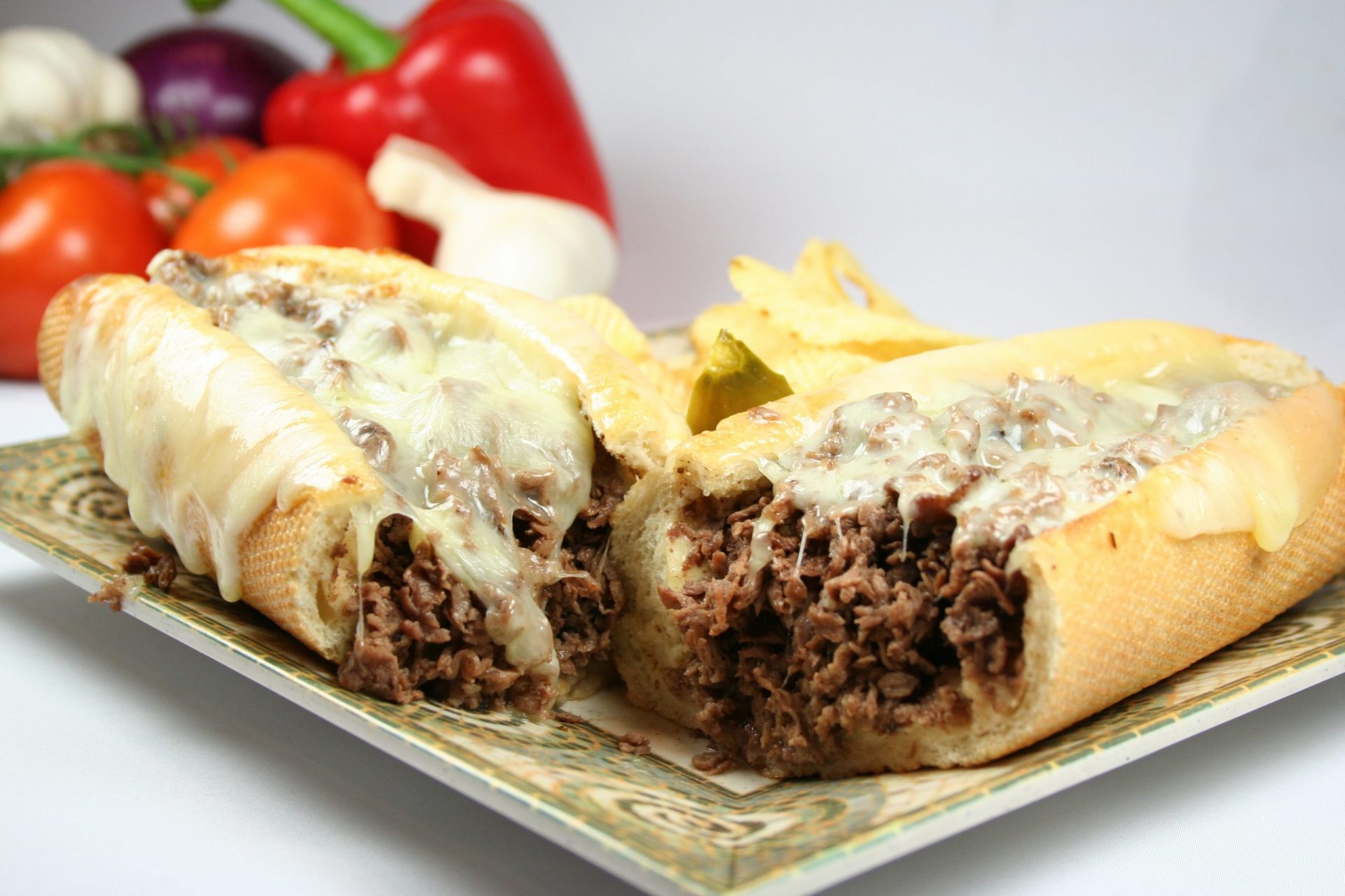 Order Cheesy Cheesesteak food online from Grotto Pizza store, Newark on bringmethat.com