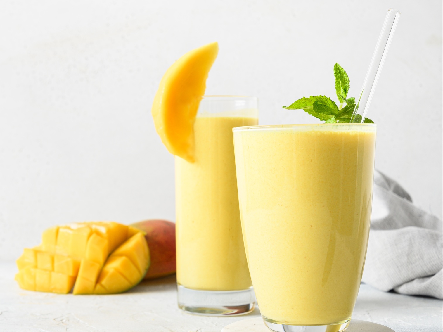 Order Mango Lassi food online from Naan-Tastic store, Rochester on bringmethat.com