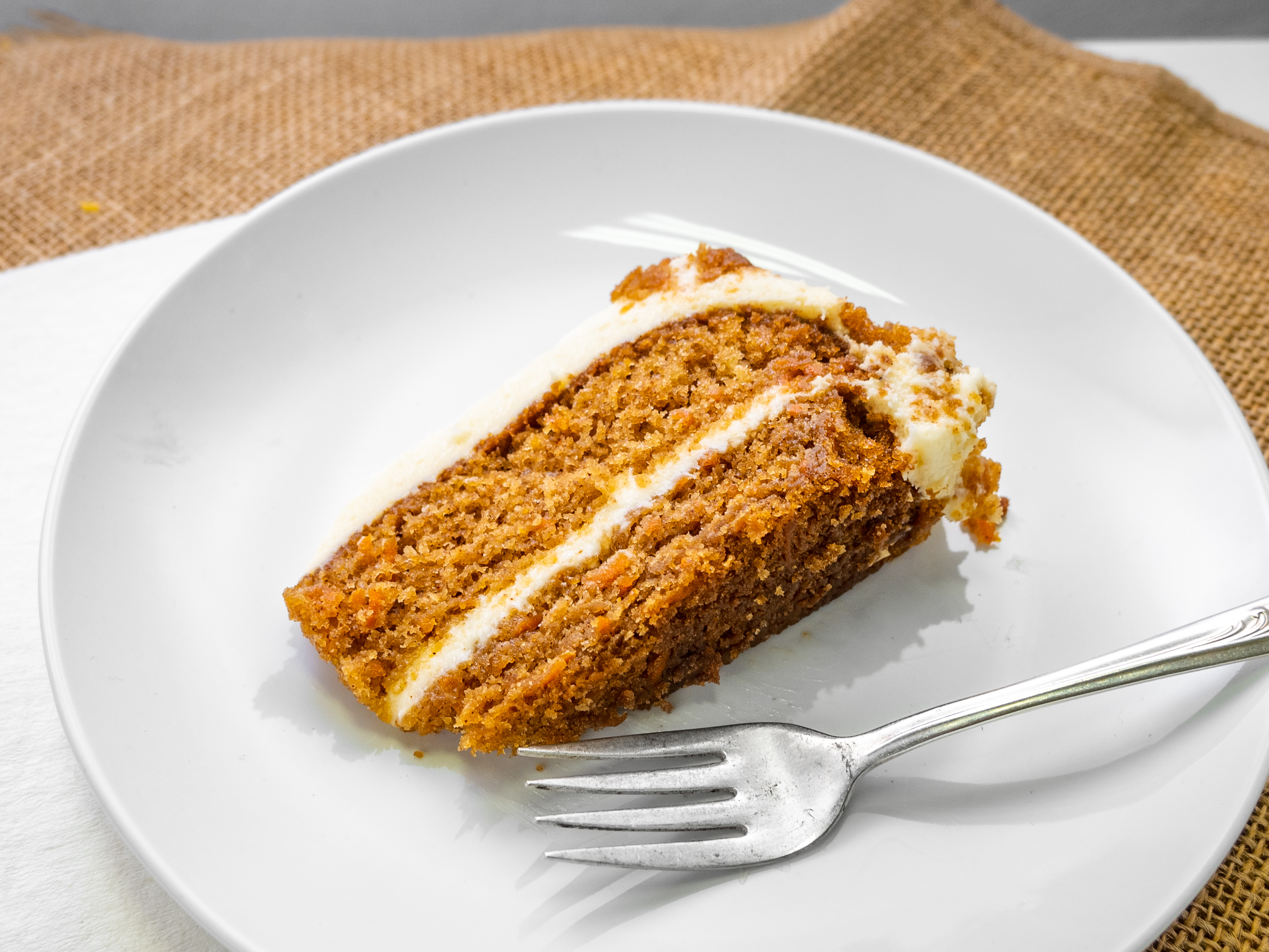 Order Carrot Cake food online from Grapes Real Jamaican Cuisine store, Wilmington on bringmethat.com