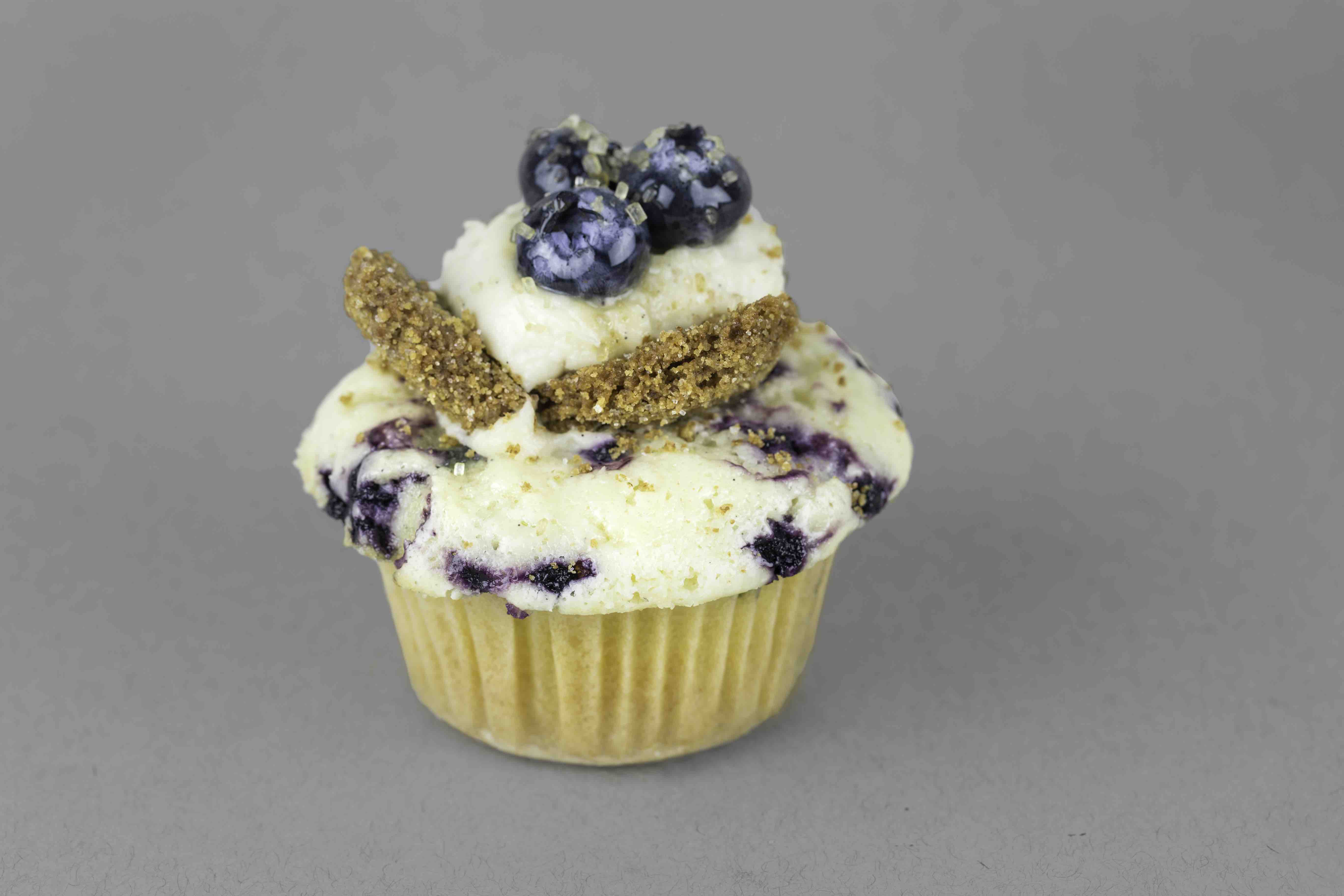 Order Blueberry Cheesecake food online from Molly's Cupcakes store, New York on bringmethat.com