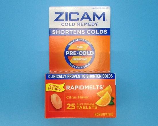 Order Zicam - Cold Remedy - Citrus - 25 Tablets  food online from East Cooper Family Pharmacy store, Mt Pleasant on bringmethat.com