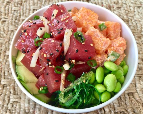 Order BYO BOWL food online from Poké Wave store, Tempe on bringmethat.com