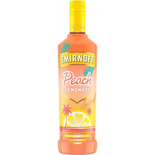 Order Smirnoff Peach Lemonade Vodka (750 ML) 140365 food online from Bevmo! store, Fairfield on bringmethat.com