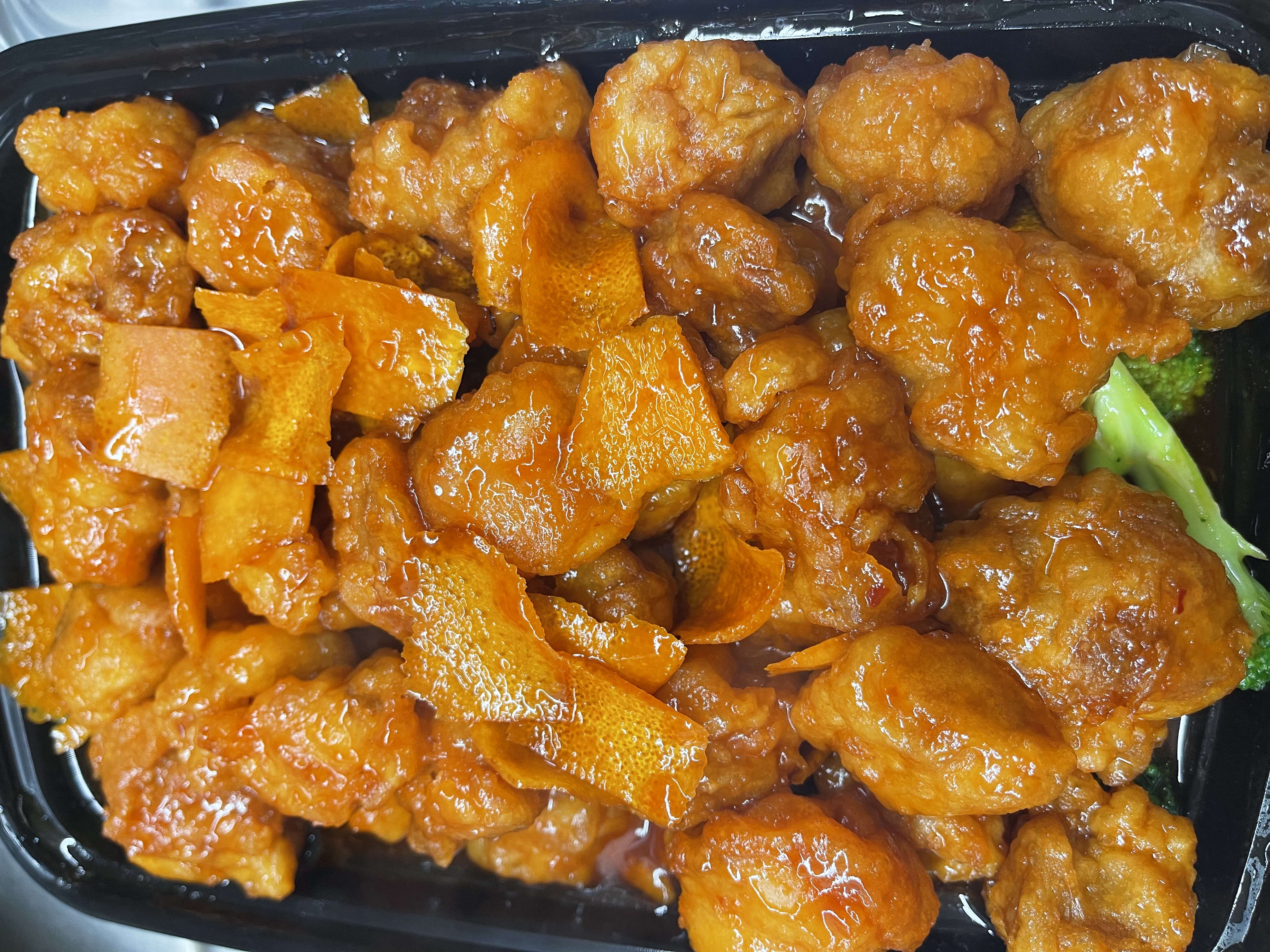 Order C19. Chicken with Orange Flavor food online from Fujian store, Wood-Ridge on bringmethat.com
