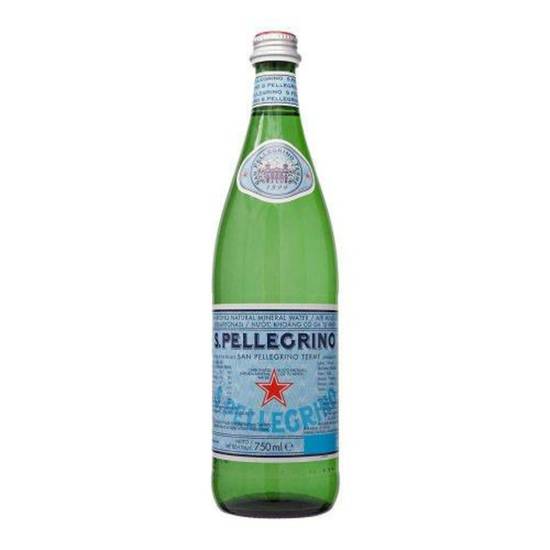 Order S. Pellegrino Mineral Water - 750 ml food online from IV Deli Mart store, Goleta on bringmethat.com