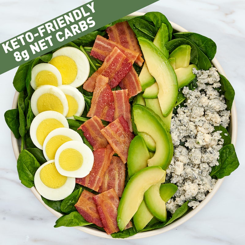 Order KETO Spin Salad food online from Boudin Sourdough Bakery & Cafe store, San Francisco on bringmethat.com