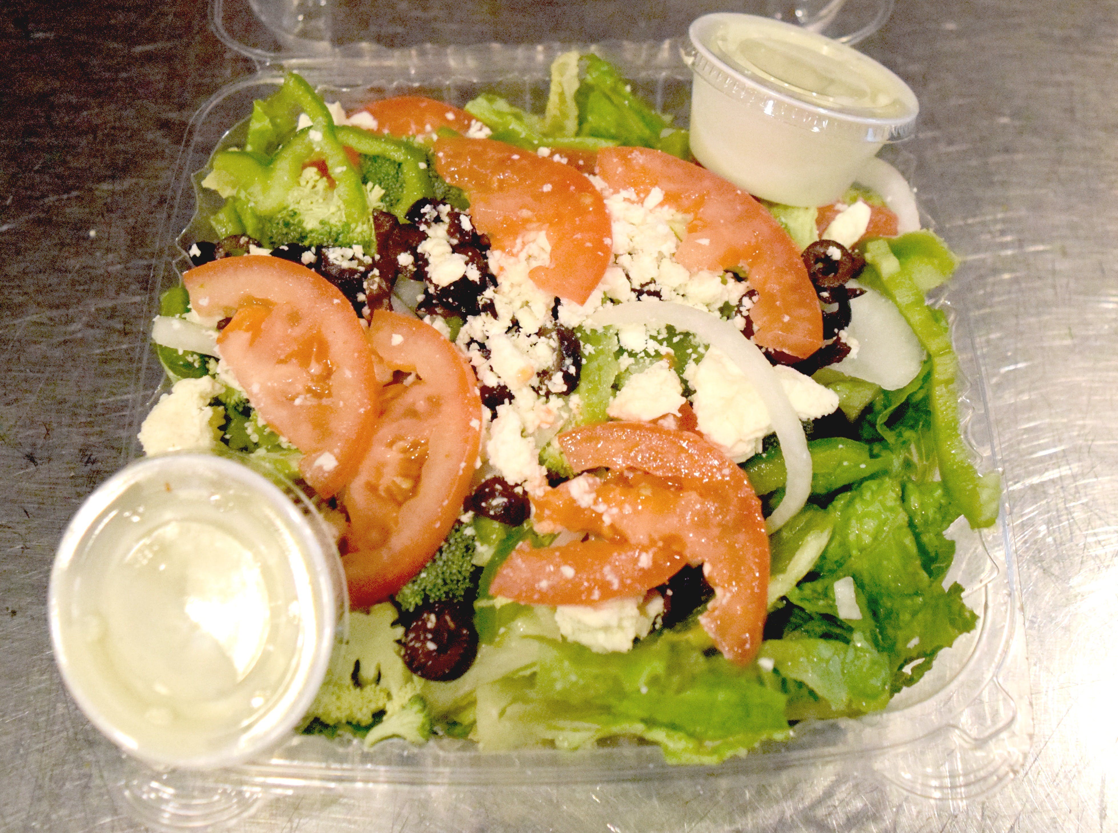Order House Salad - Side food online from Grant Central Pizza East store, Atlanta on bringmethat.com