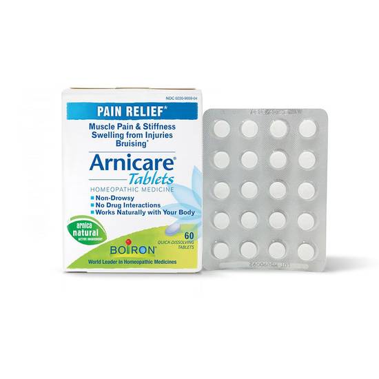 Order Boiron Arnicare Pain Relief Tablets (60 ct) food online from Rite Aid store, MILFORD on bringmethat.com