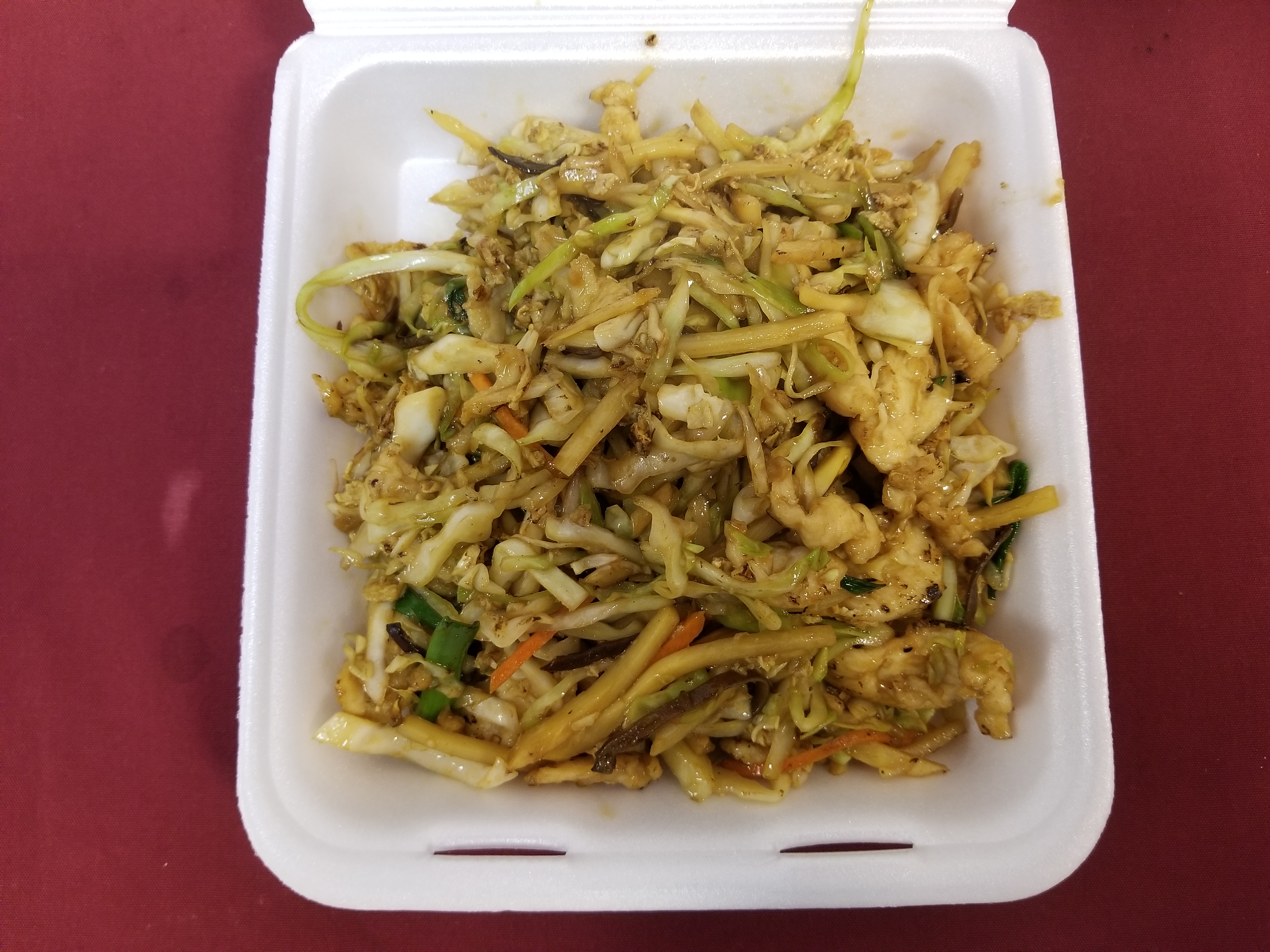 Order 95. Chicken Mu Shu food online from Tsai's Chinese Bistro store, Albuquerque on bringmethat.com