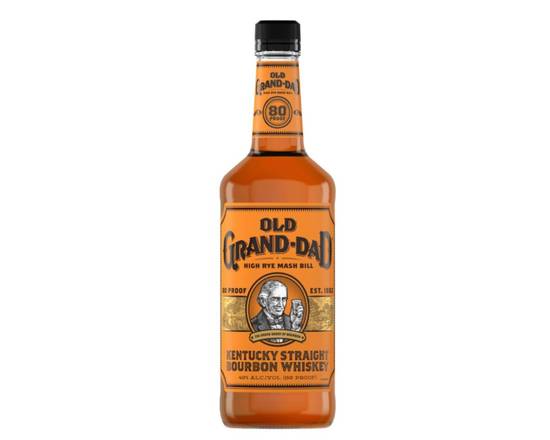 Order Old Grand Dad, Bonded Kentucky Straight Bourbon Whiskey 100 Proof · 1 L  food online from House Of Wine store, New Rochelle on bringmethat.com