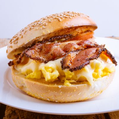 Order Pastrami and Eggs Sandwich food online from Smith finest deli store, Brooklyn on bringmethat.com