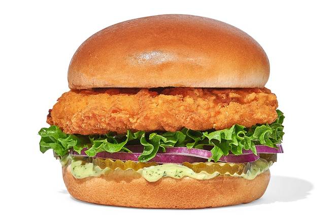 Order Best Coast Crispy Chicken Sandwich food online from Burgerville #26 store, Newberg on bringmethat.com