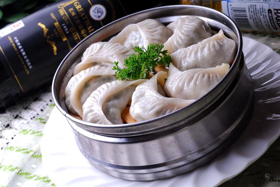 Order Vegetable Dumplings food online from China East store, Selden on bringmethat.com