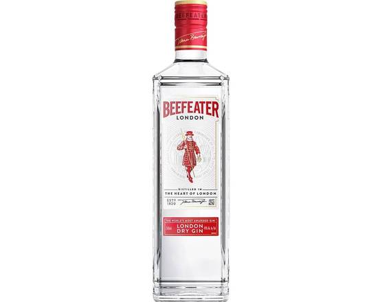 Order Beefeater London, 750mL gin (44.0% ABV) food online from Pacific Liquor Market store, Bell Gardens on bringmethat.com