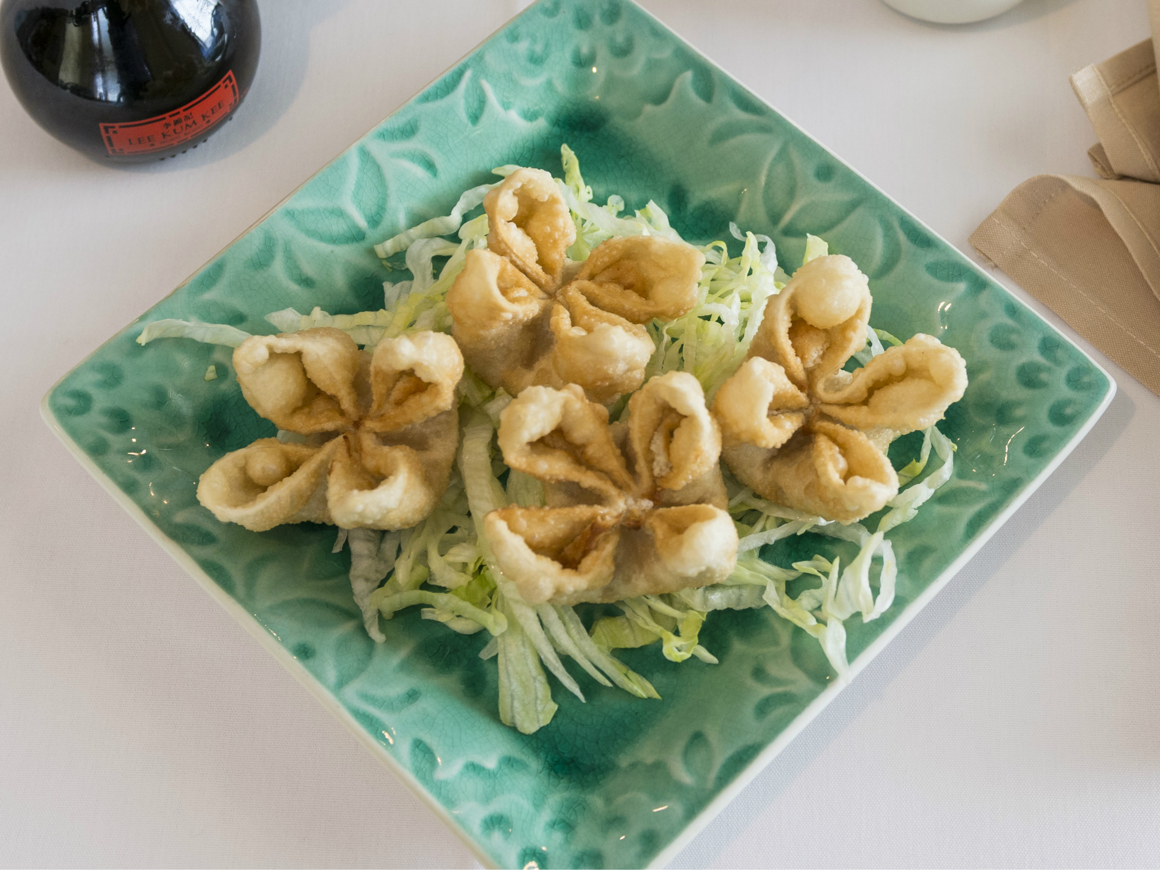 Order A-8. 8 Fried Crab Cheese Wonton food online from China Taipei store, Centennial on bringmethat.com