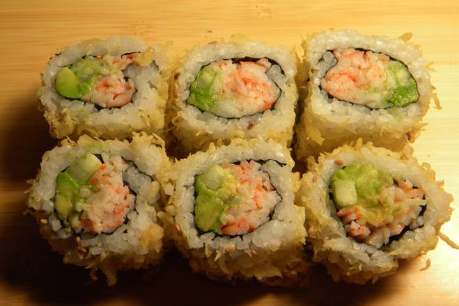 Order Crunchy Crab Roll food online from Joa Sushi store, Southgate on bringmethat.com