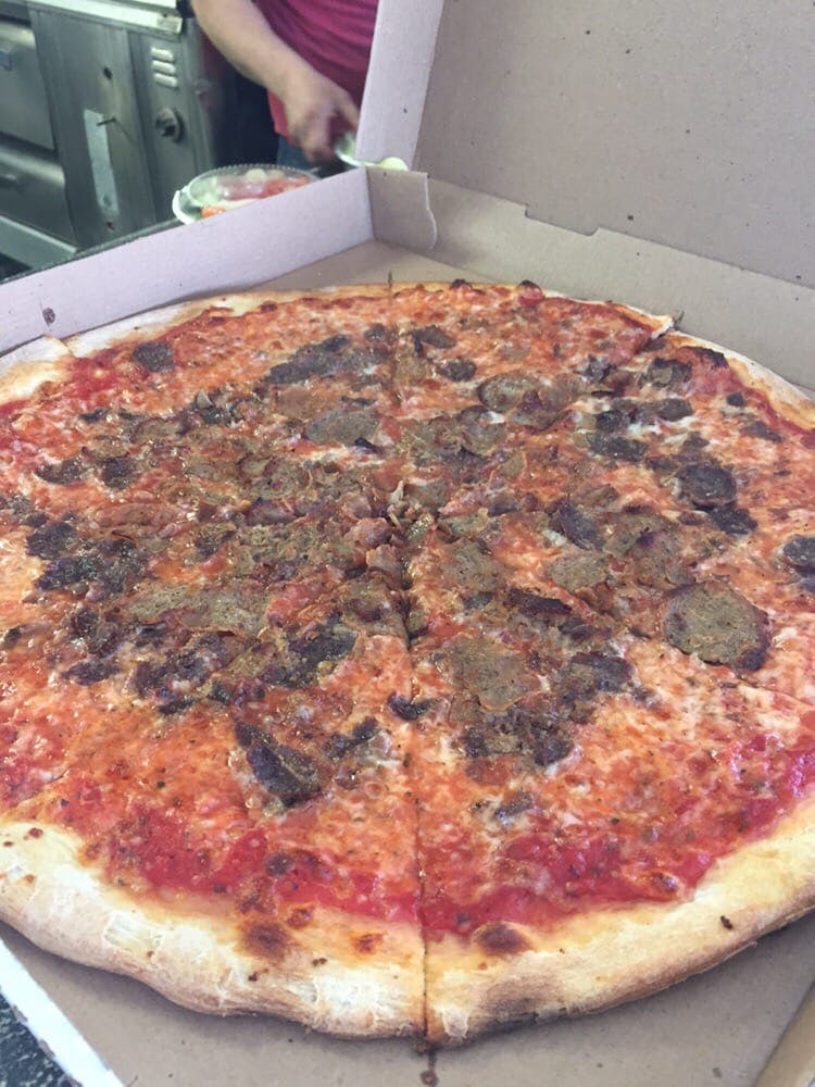 Order Meatball Pizza - Small 12'' food online from Slices store, Milford on bringmethat.com