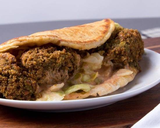 Order Falafel Wrap food online from Grecian Gyro store, Hapeville on bringmethat.com