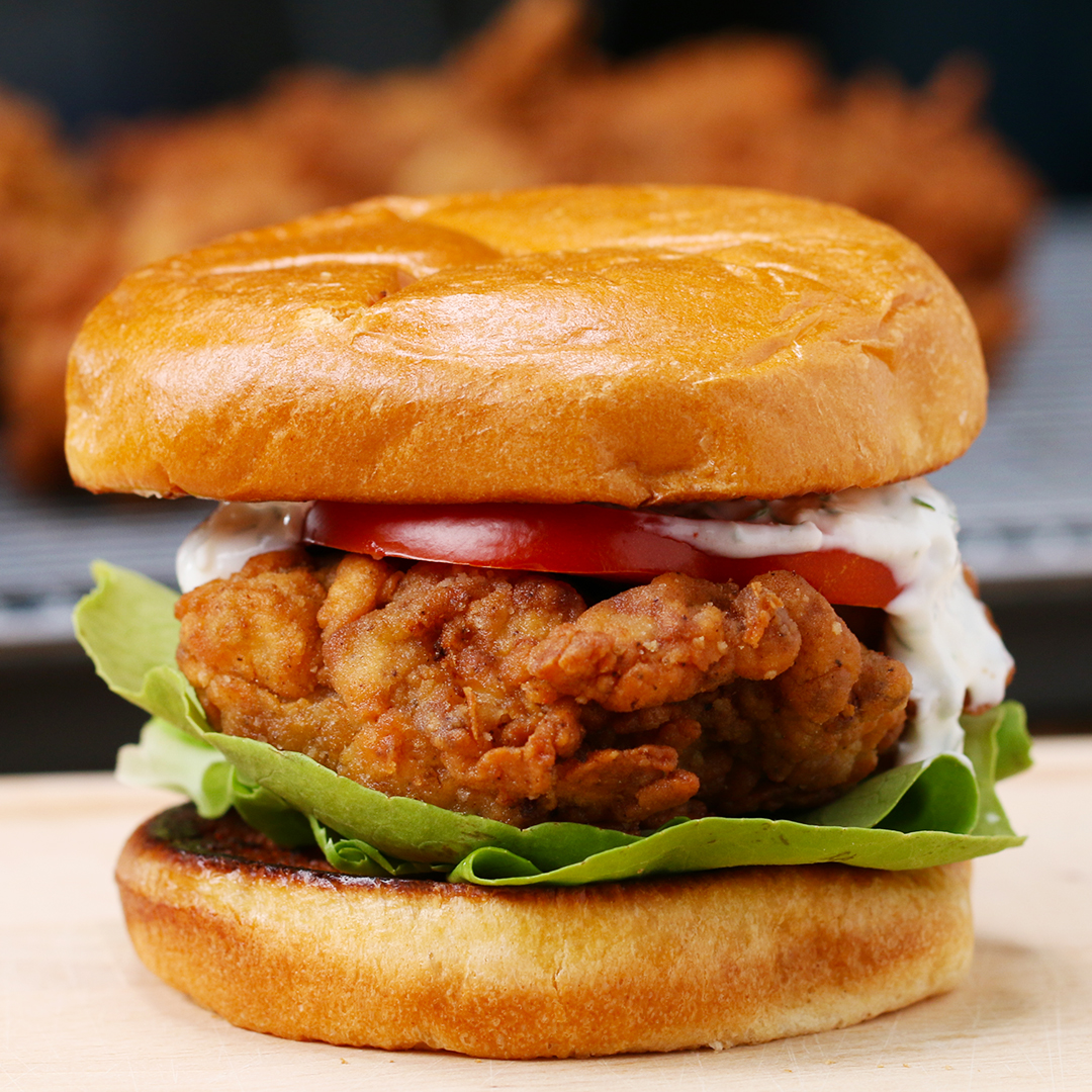 Order Breaded Chicken Sandwich food online from Sam Market Deli And Grill store, Edgewater on bringmethat.com